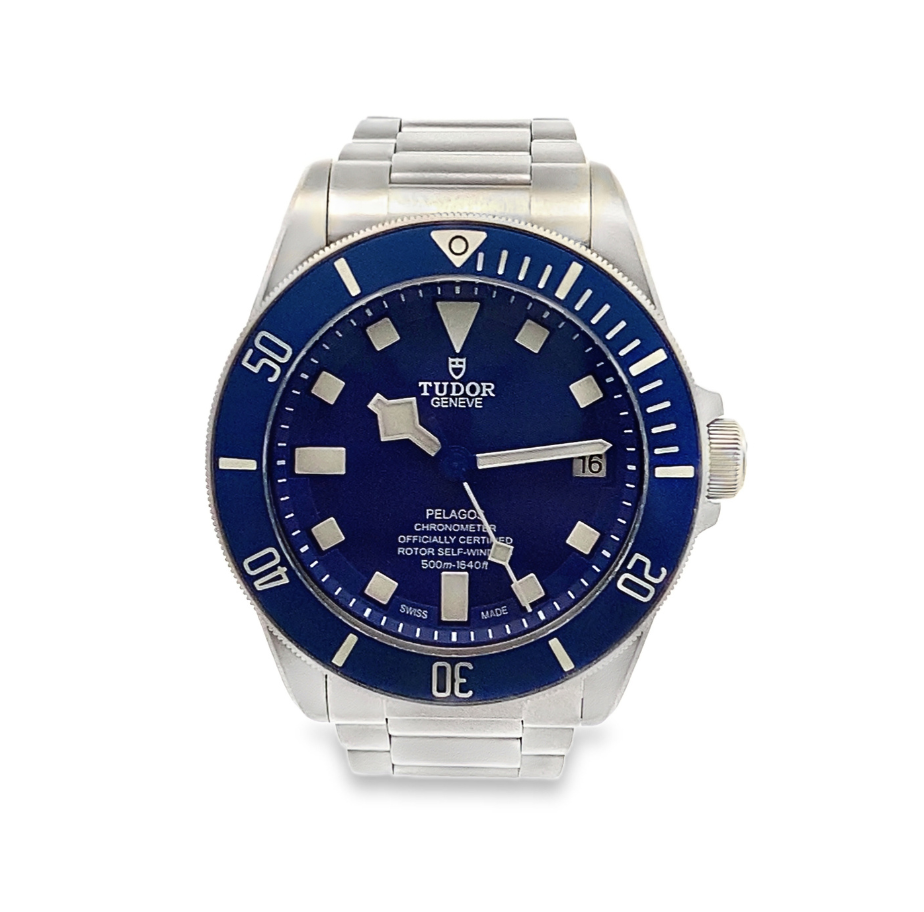 Tudor Pelagos
42mm Blue Dial
Titanium Bracelet
Automatic 70hr WR500