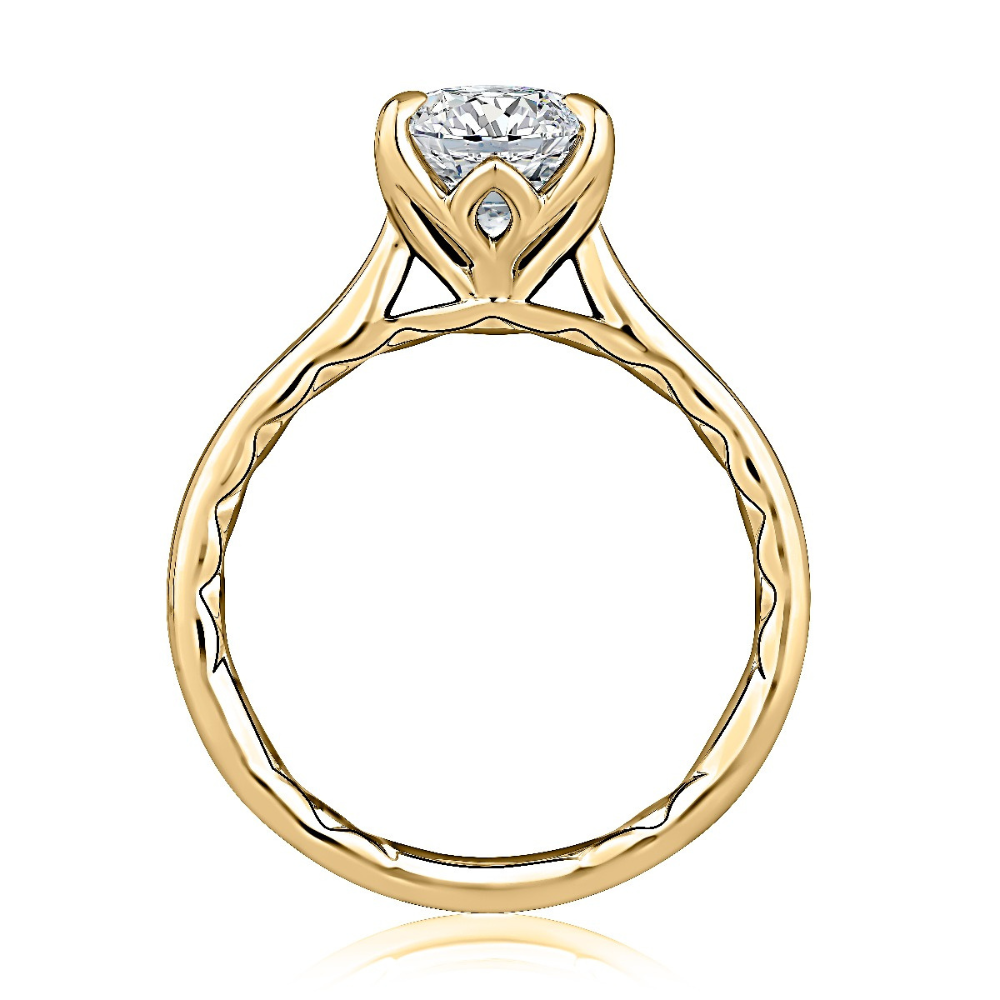 A.JAFFE Oval Solitaire Engagement Ring