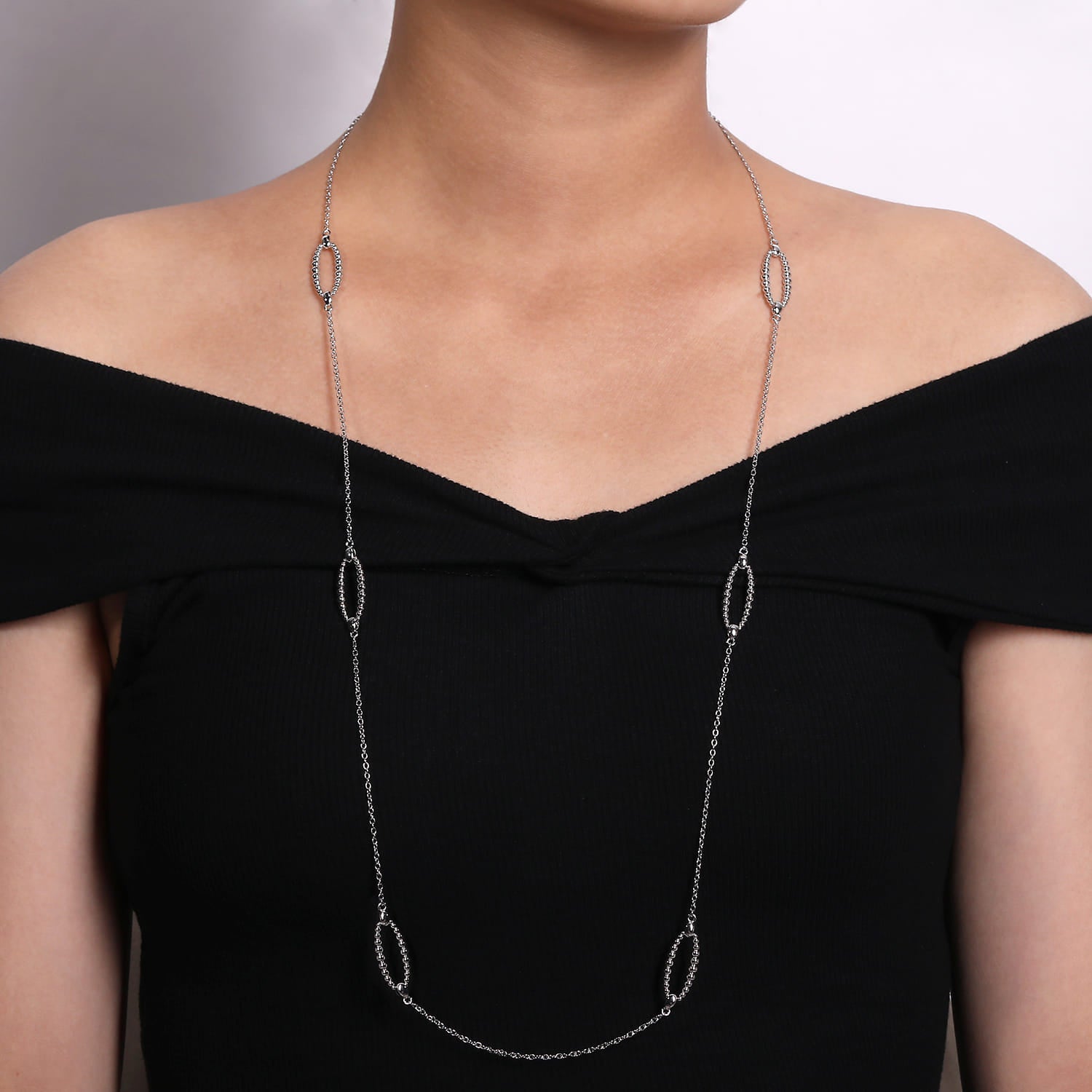 Gabriel & Co. Bujukan Station Necklace