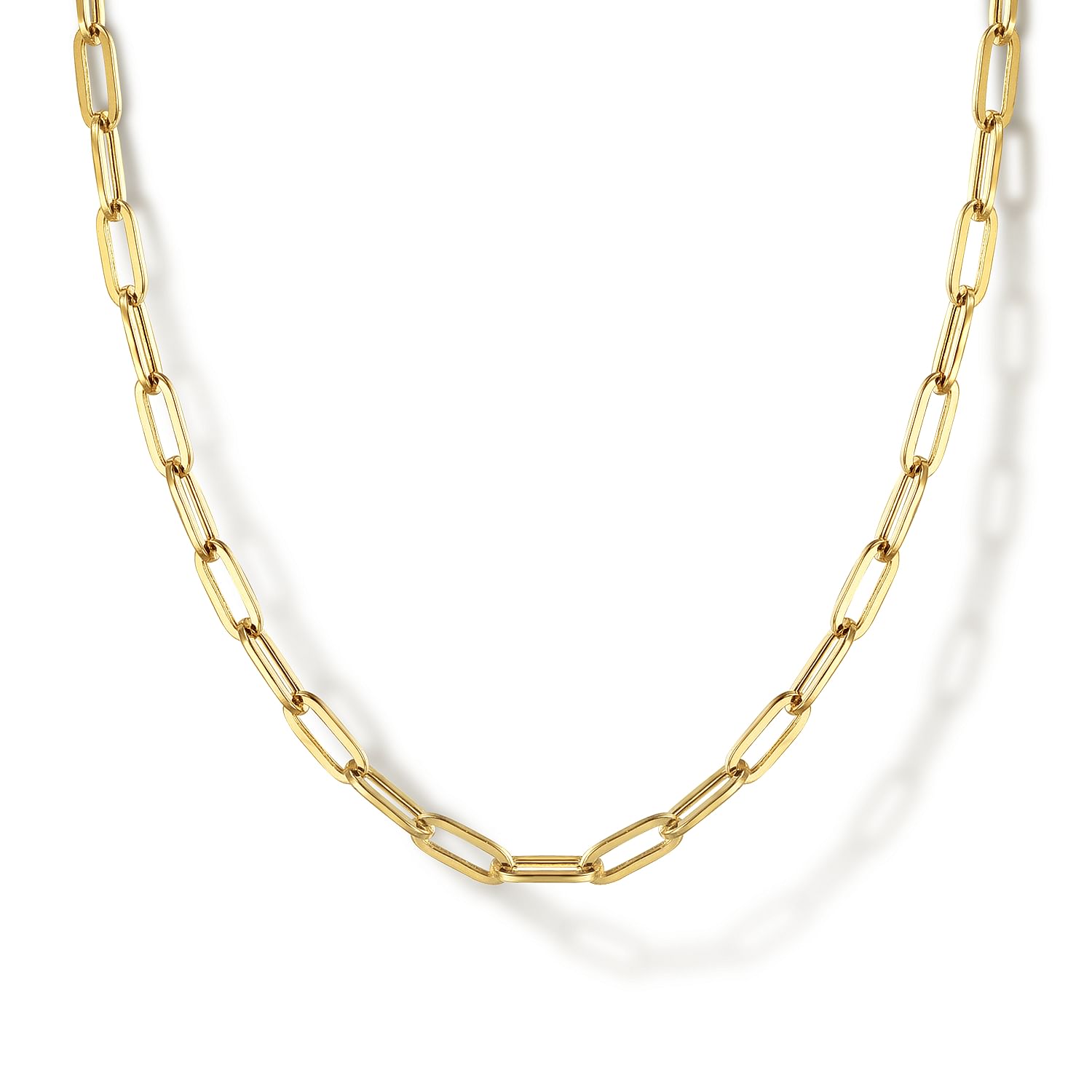 Gabriel & Co. Paper Clip Necklace