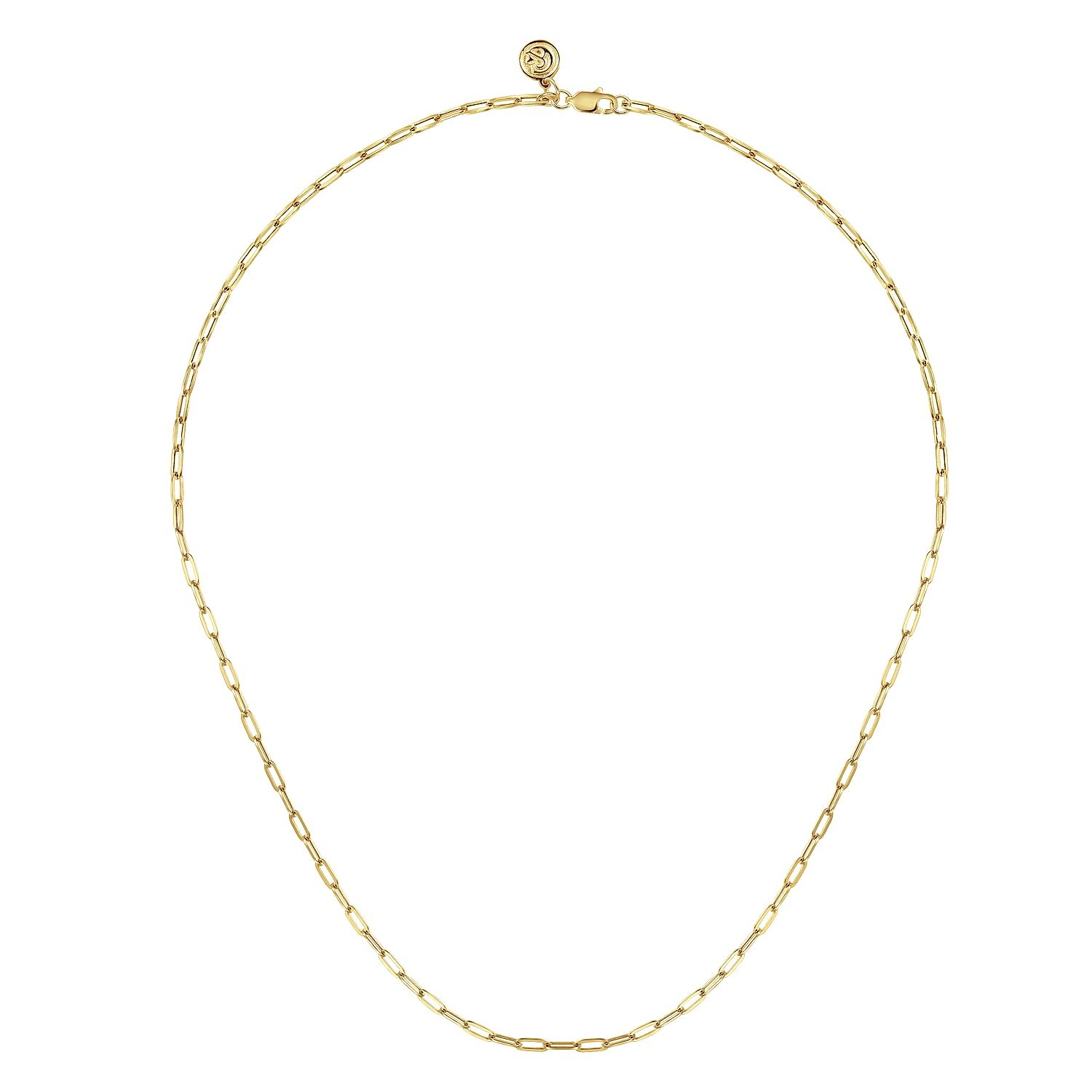 Gabriel & Co. Paper Clip Necklace