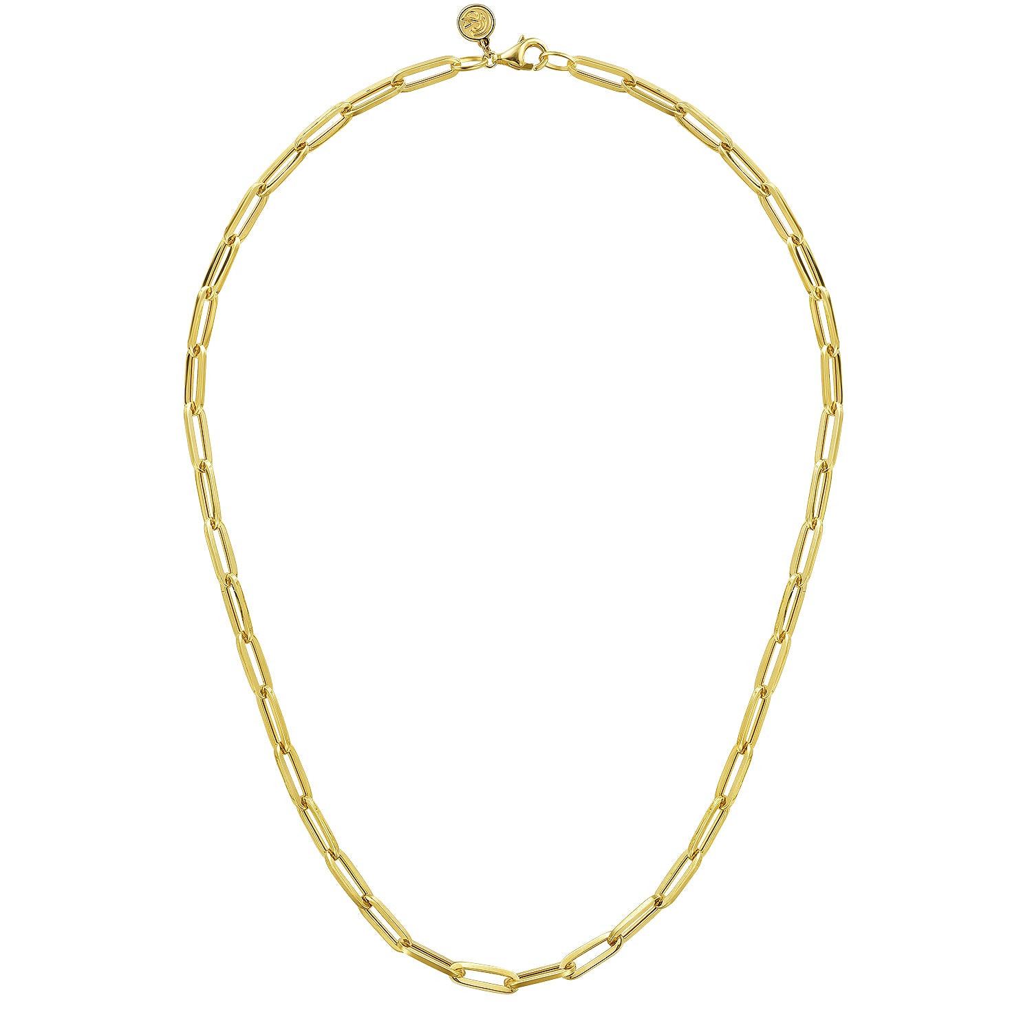 Gabriel & Co. Paper Clip Chain Necklace