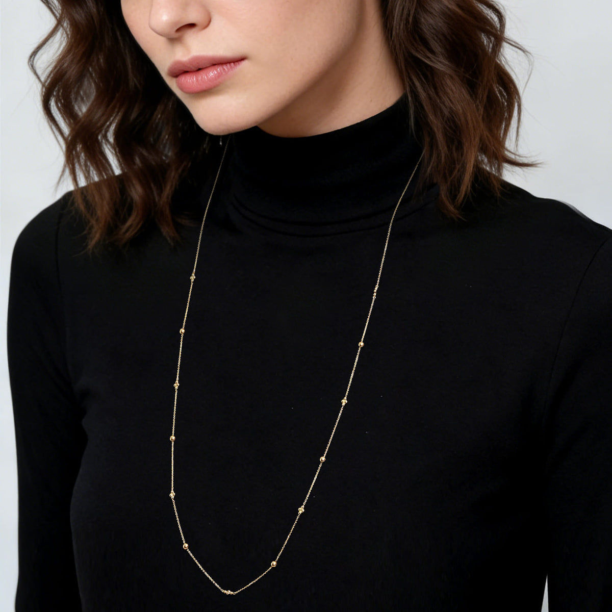 Gabriel & Co. Bujukan Bead Station Necklace