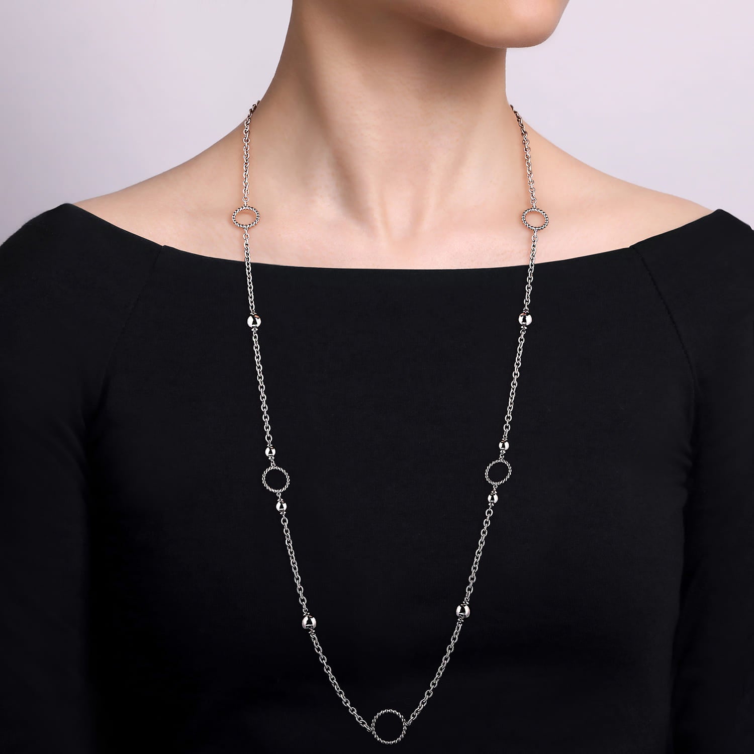 Gabriel & Co. Round Beads Bujukan Necklace