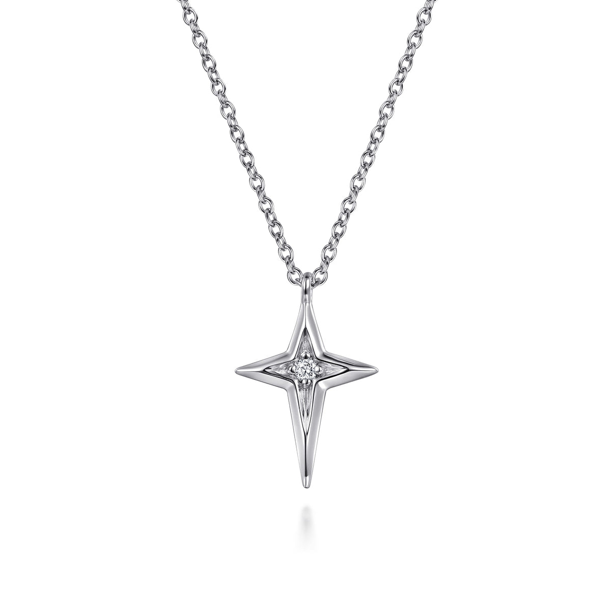 Gabriel & Co. Bujukan Diamond Cross Pendant