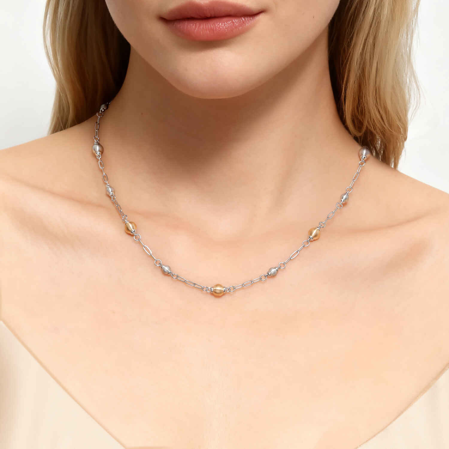 Gabriel & Co. Bujukan Beads Station Necklace
