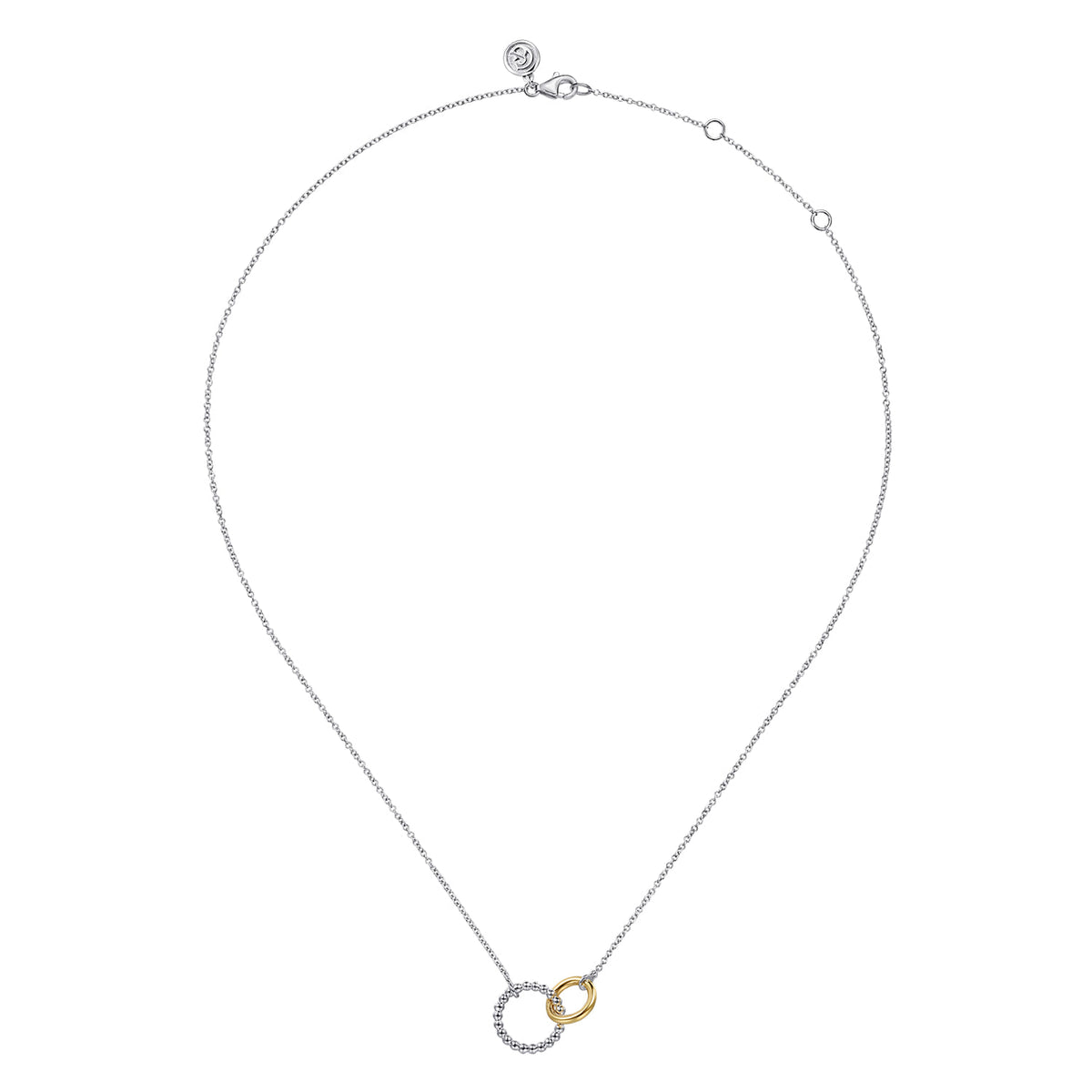 Gabriel & Co. Bujukan Interlocking Pendant Necklace