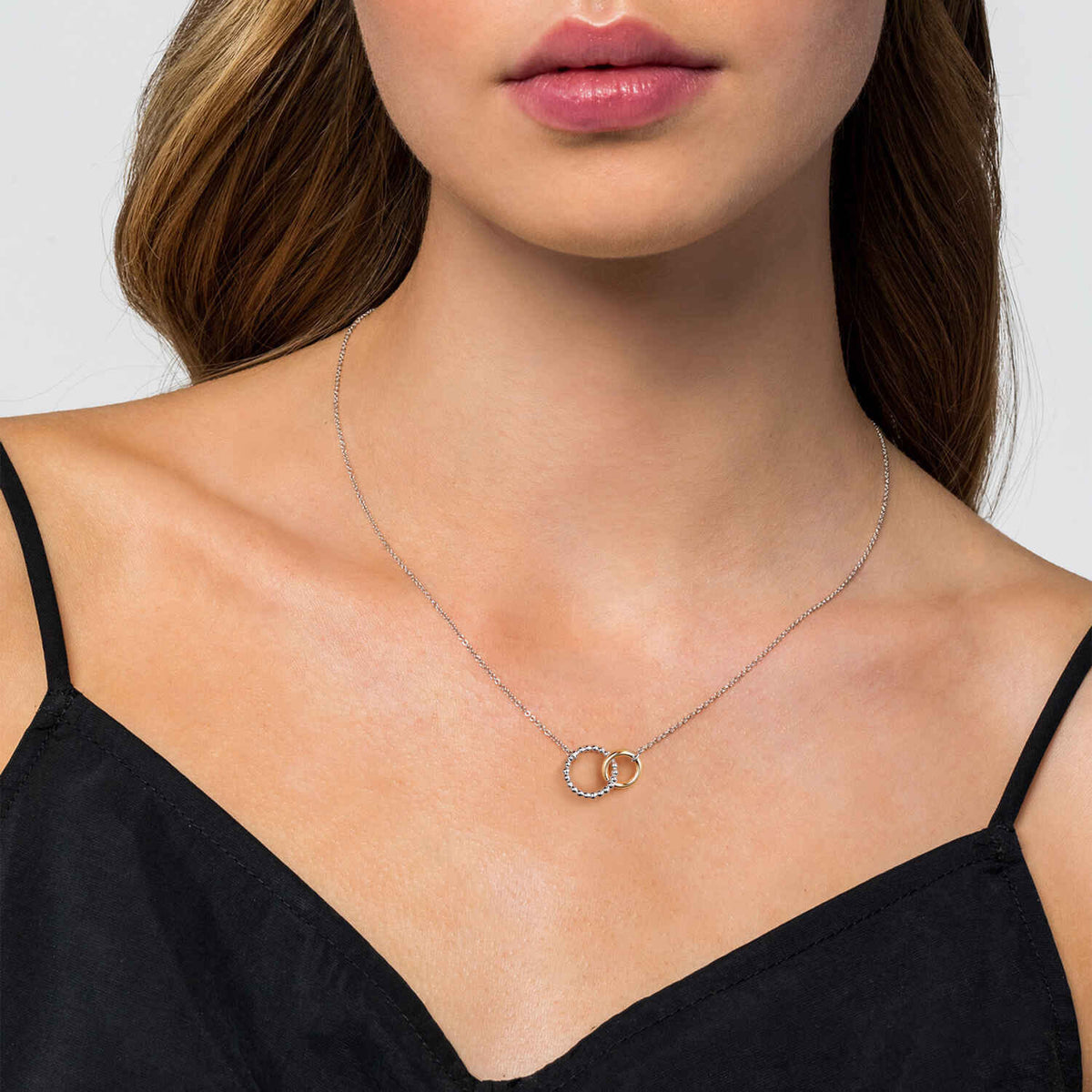 Gabriel & Co. Bujukan Interlocking Pendant Necklace