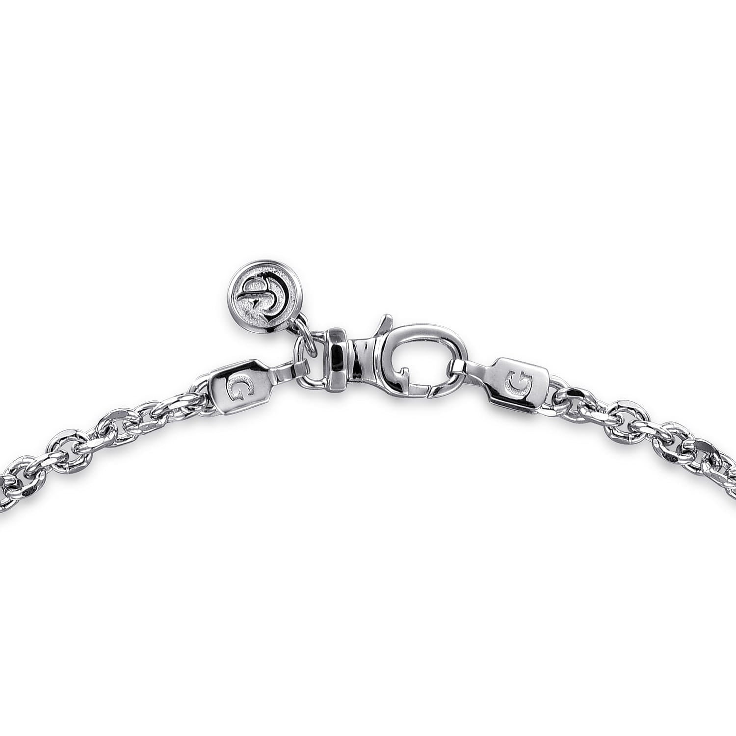 Gabriel & Co. 3.6 mm Men's Solid Link Chain Necklace