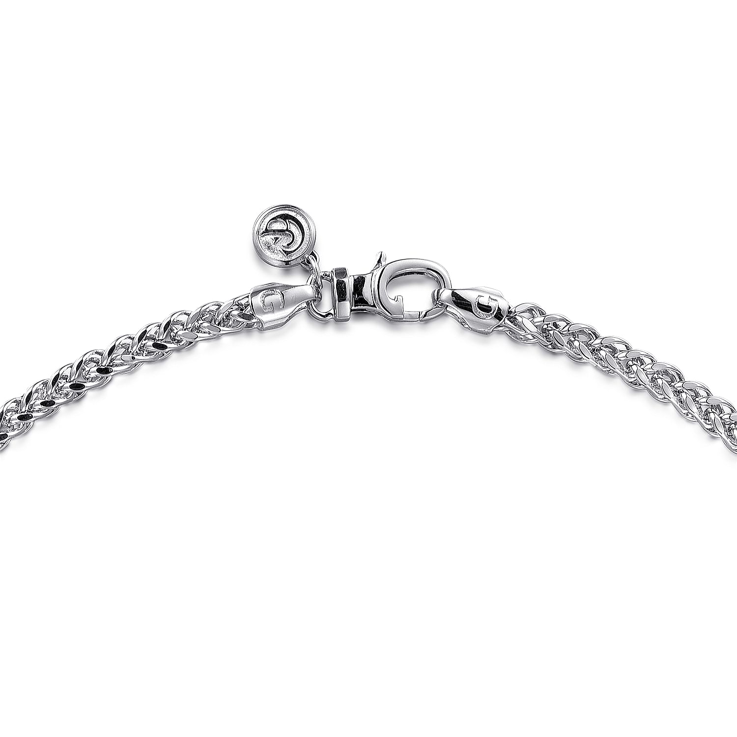 Gabriel & Co. Solid Men's Wheat Chain Necklace