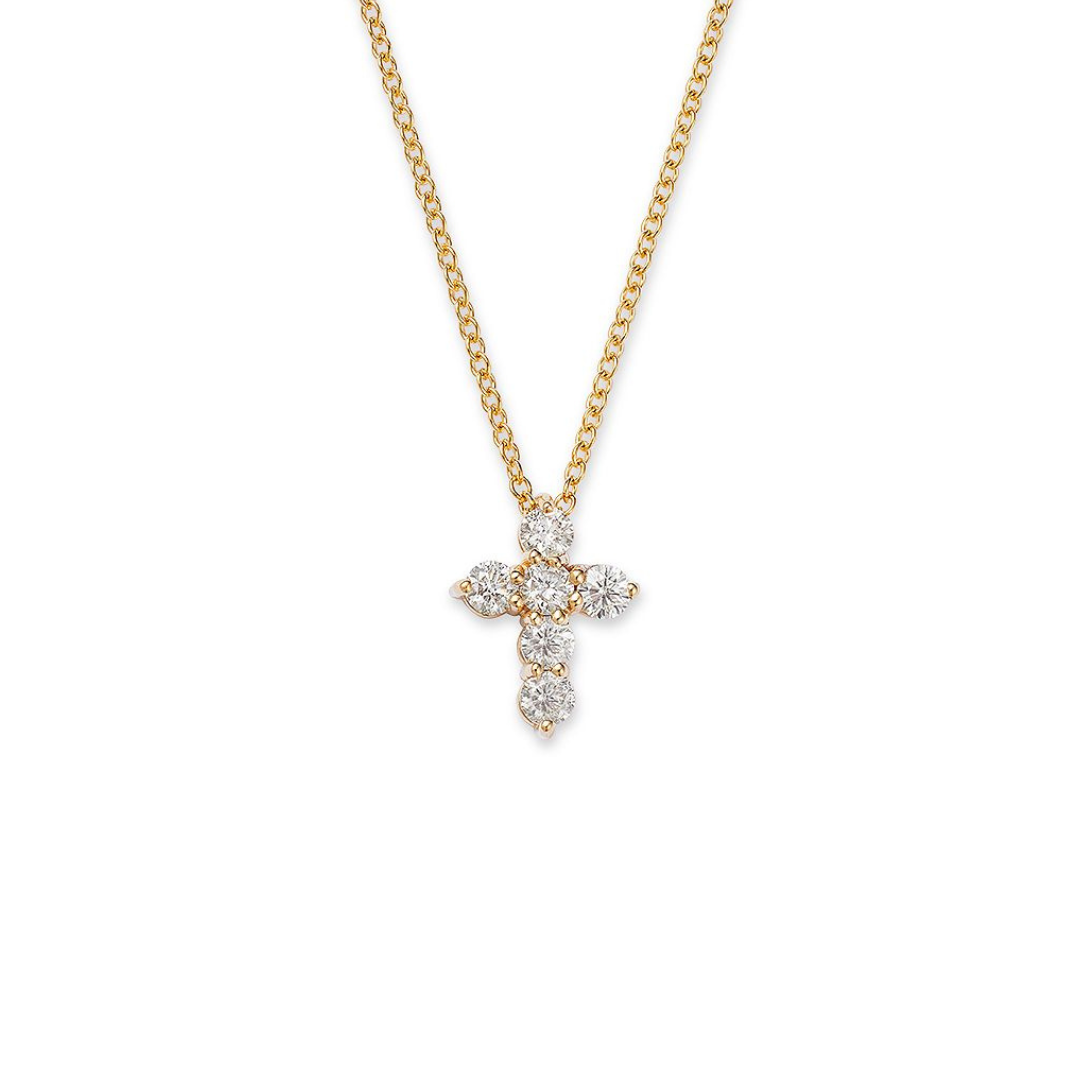 0.30 Carat Diamond Cross Pendant