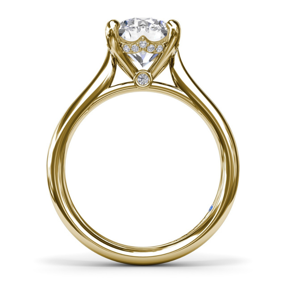 Fana Classic Round Diamond Engagement Ring