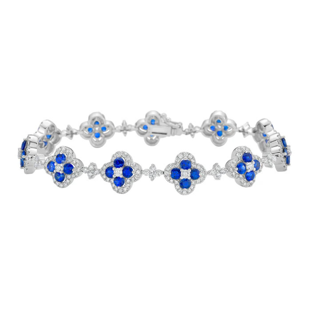 Sapphire and Diamond Bracelet