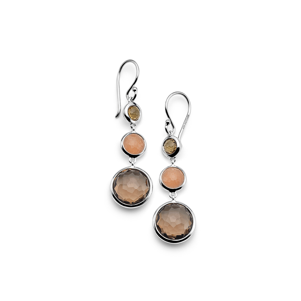 IPPOLITA Lollipop Lollitini 3-Stone Drop Earrings in Amaretti