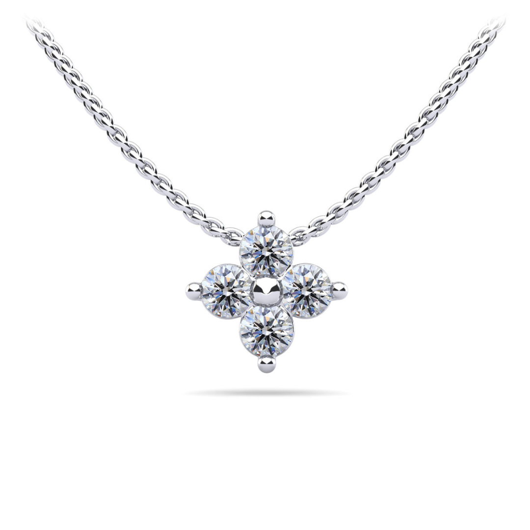 Diamond Cluster Pendant