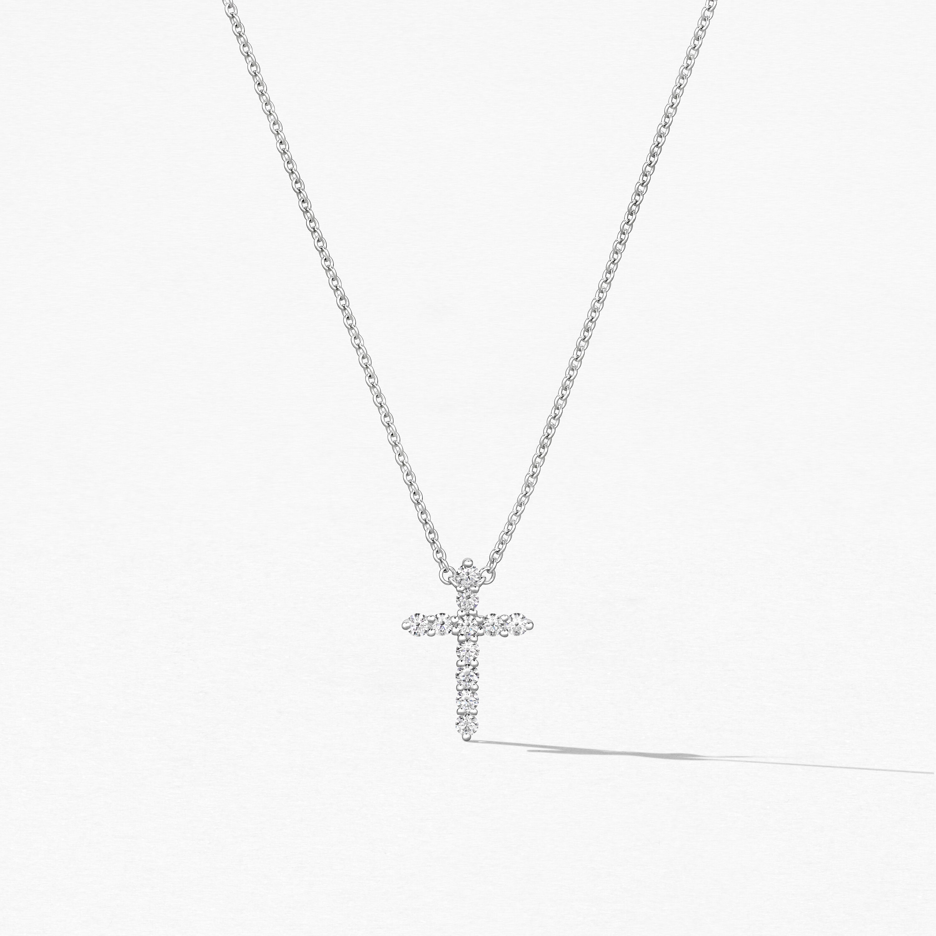 Hearts On Fire Signature Cross Pendant