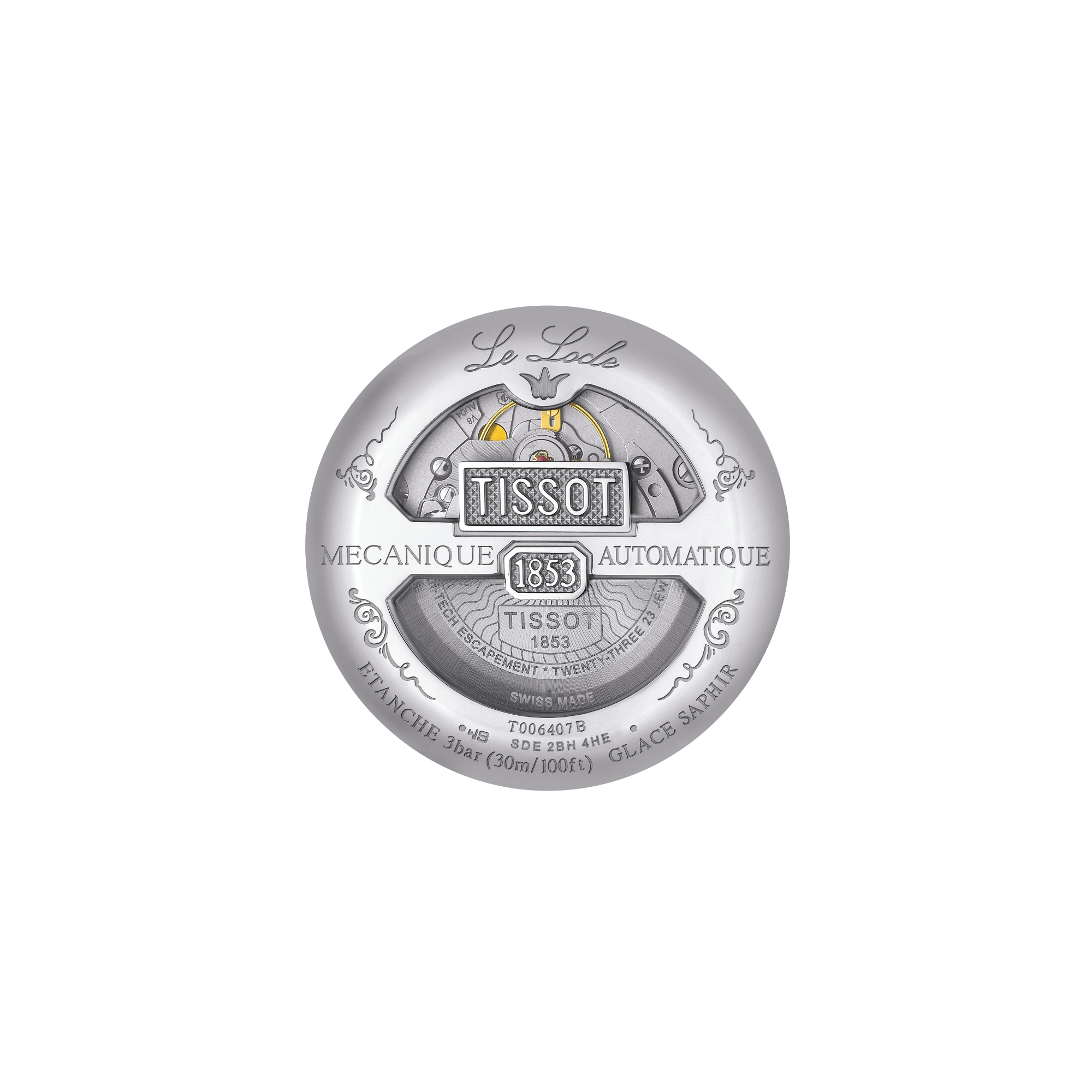 Tissot Le Locle Powermatic 80 39.3mm Watch T006.407.11.053.00