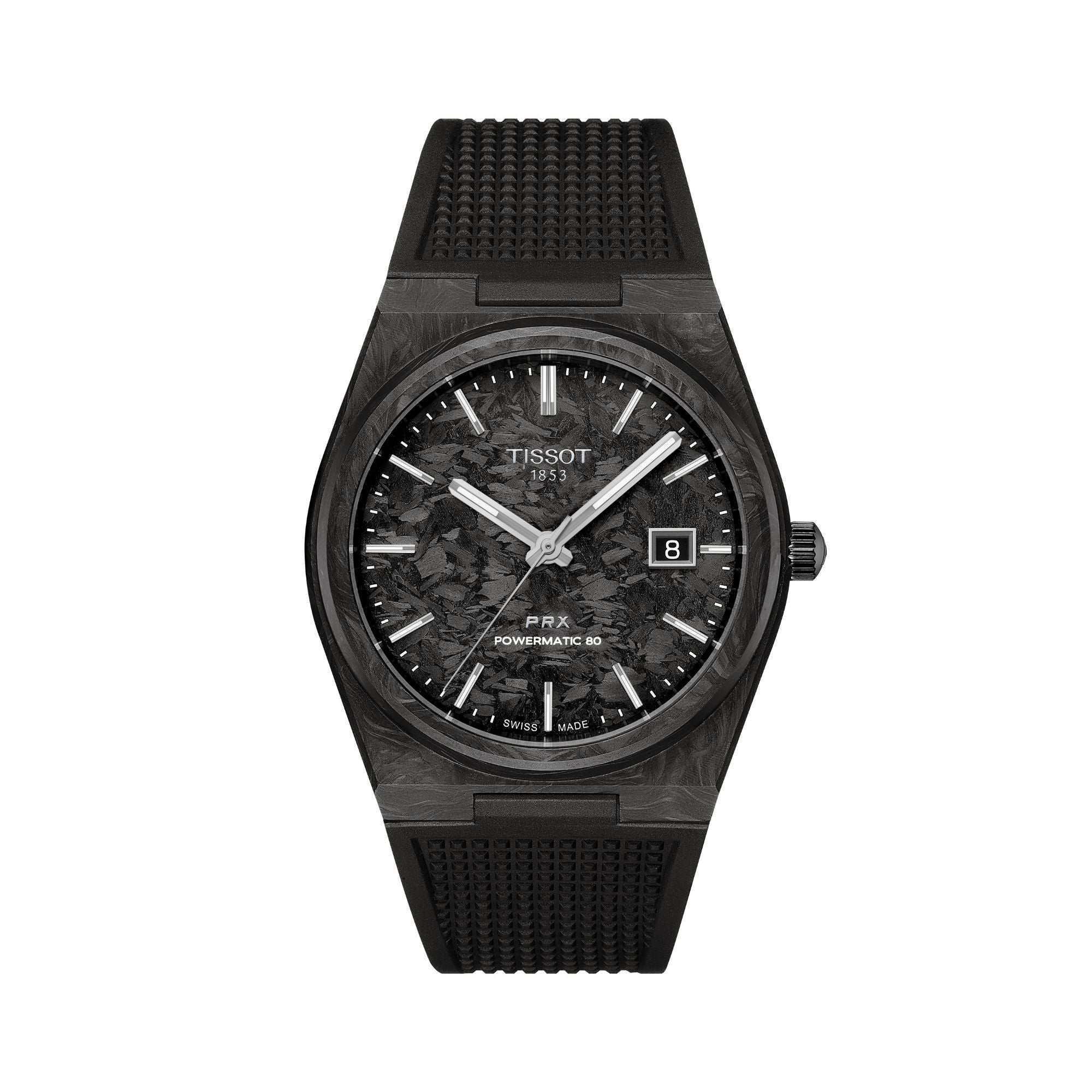 Tissot PRX Powermatic 80 40mm Carbon Watch T137.907.97.201.00