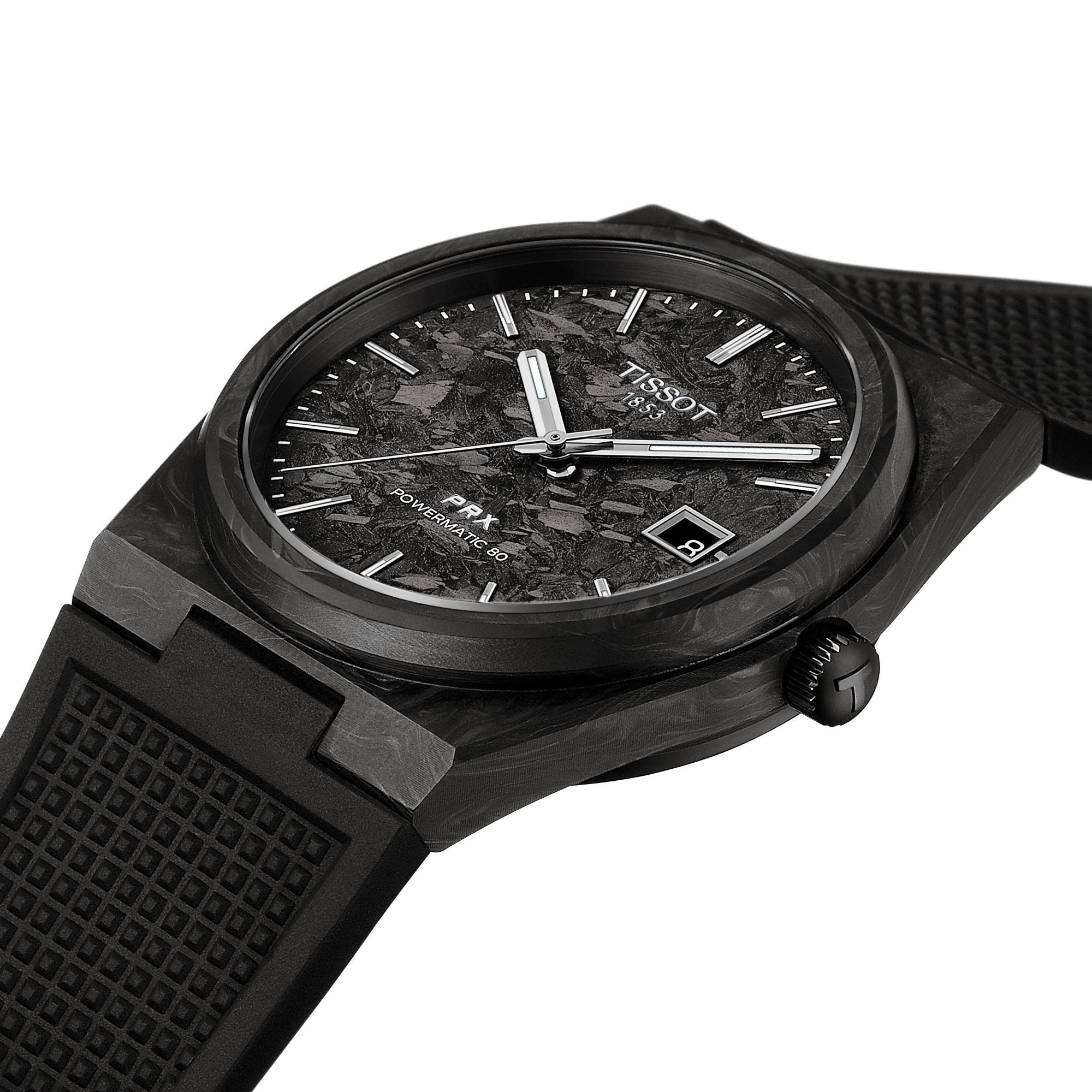 Tissot PRX Powermatic 80 40mm Carbon Watch T137.907.97.201.00