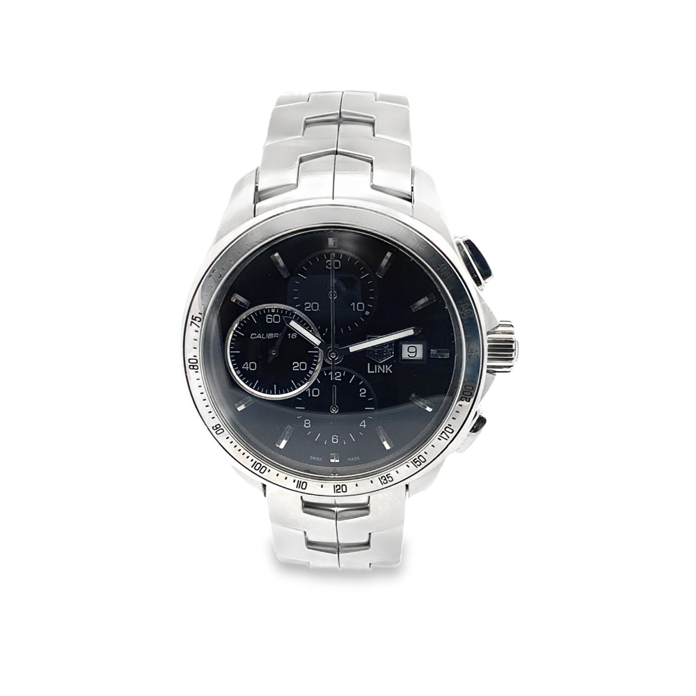 Tag Heuer Automatic Link Chronograph Calibre 16 Timepiece