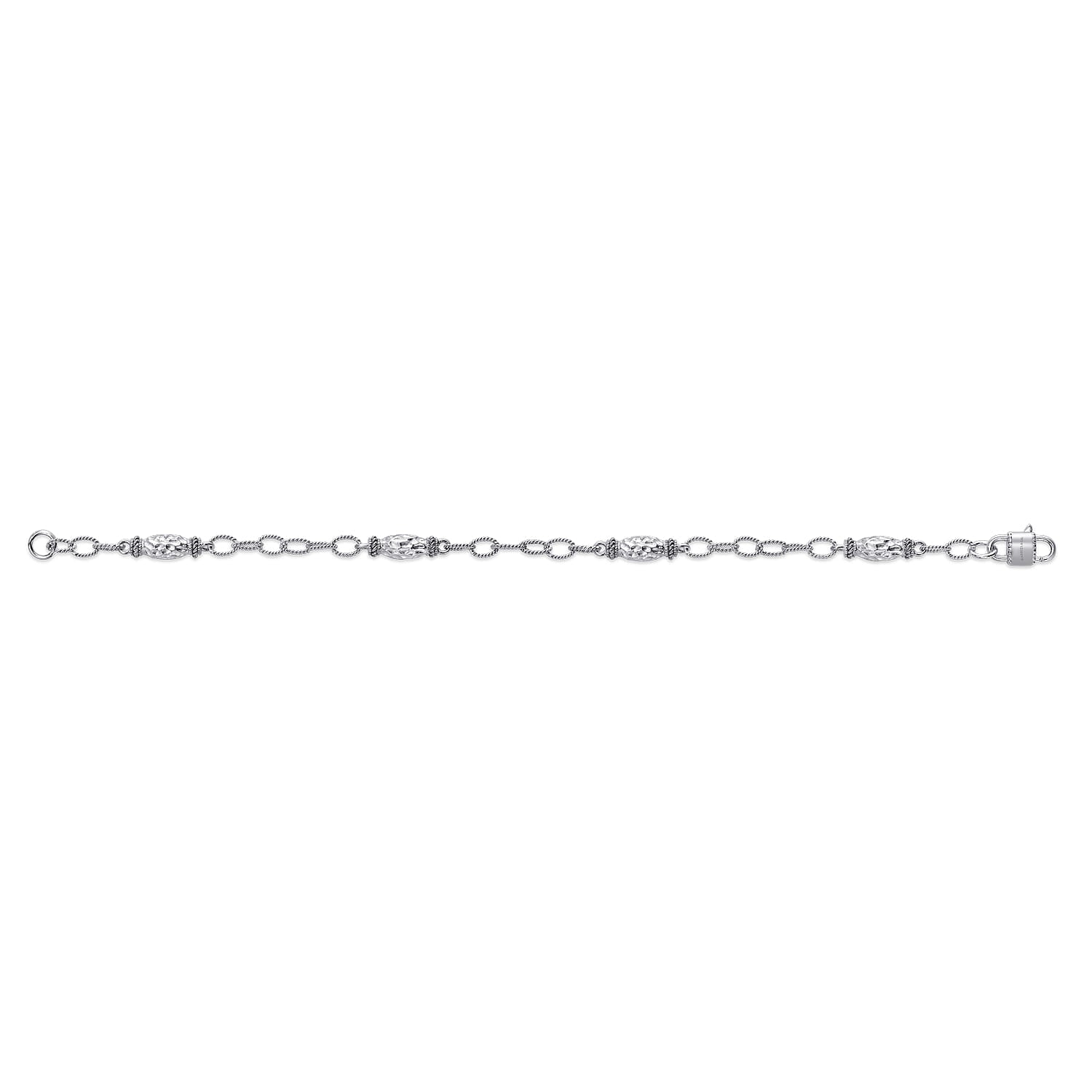 Gabriel & Co. Filigree Station Chain Bracelet