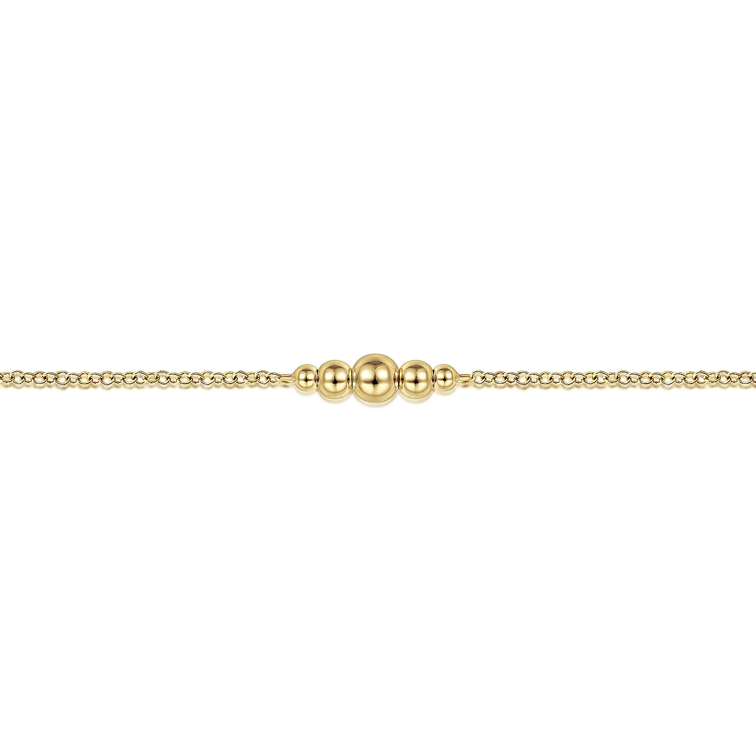Gabriel & Co. Graduating Bead Station Bracelet