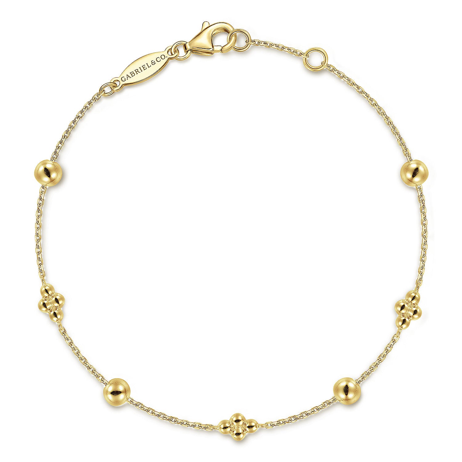 Gabriel & Co. Bujukan Beads Station Bracelet