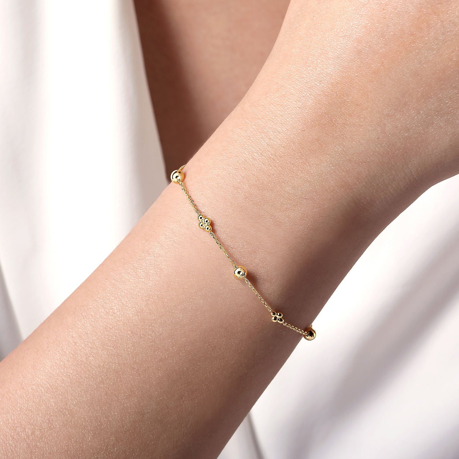 Gabriel & Co. Bujukan Beads Station Bracelet