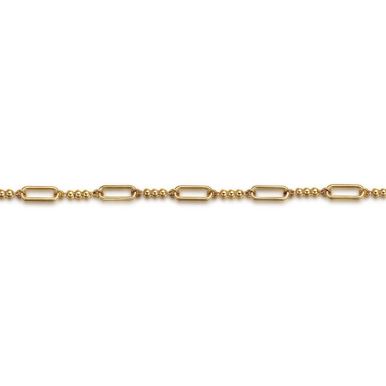 Gabriel & Co. Bujukan Beads Link Chain Bracelet