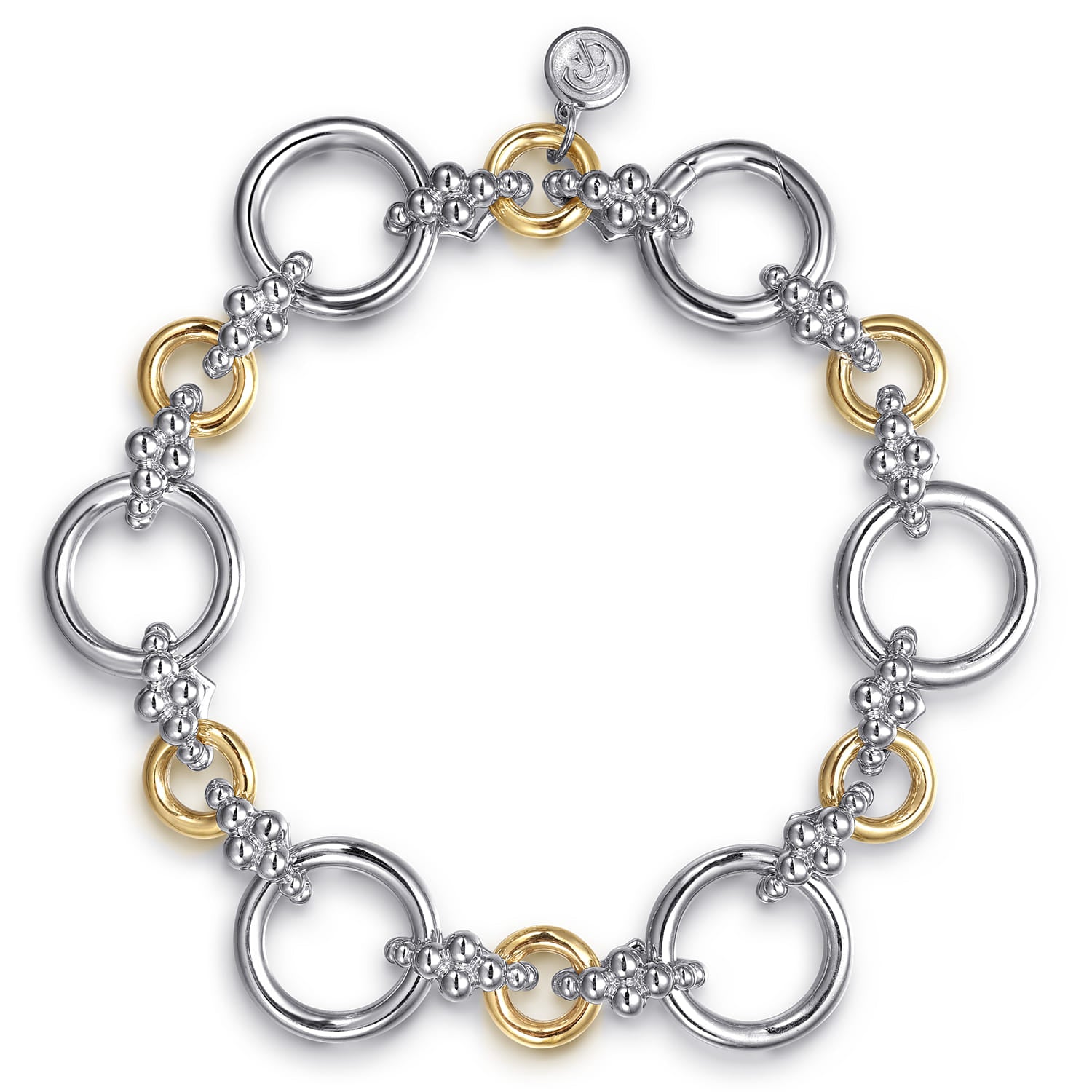 Gabriel & Co. Bujukan Hollow Tube Link Chain Bracelet