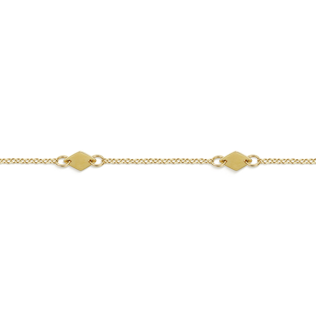 Gabriel & Co. Rhombus Station Bracelet