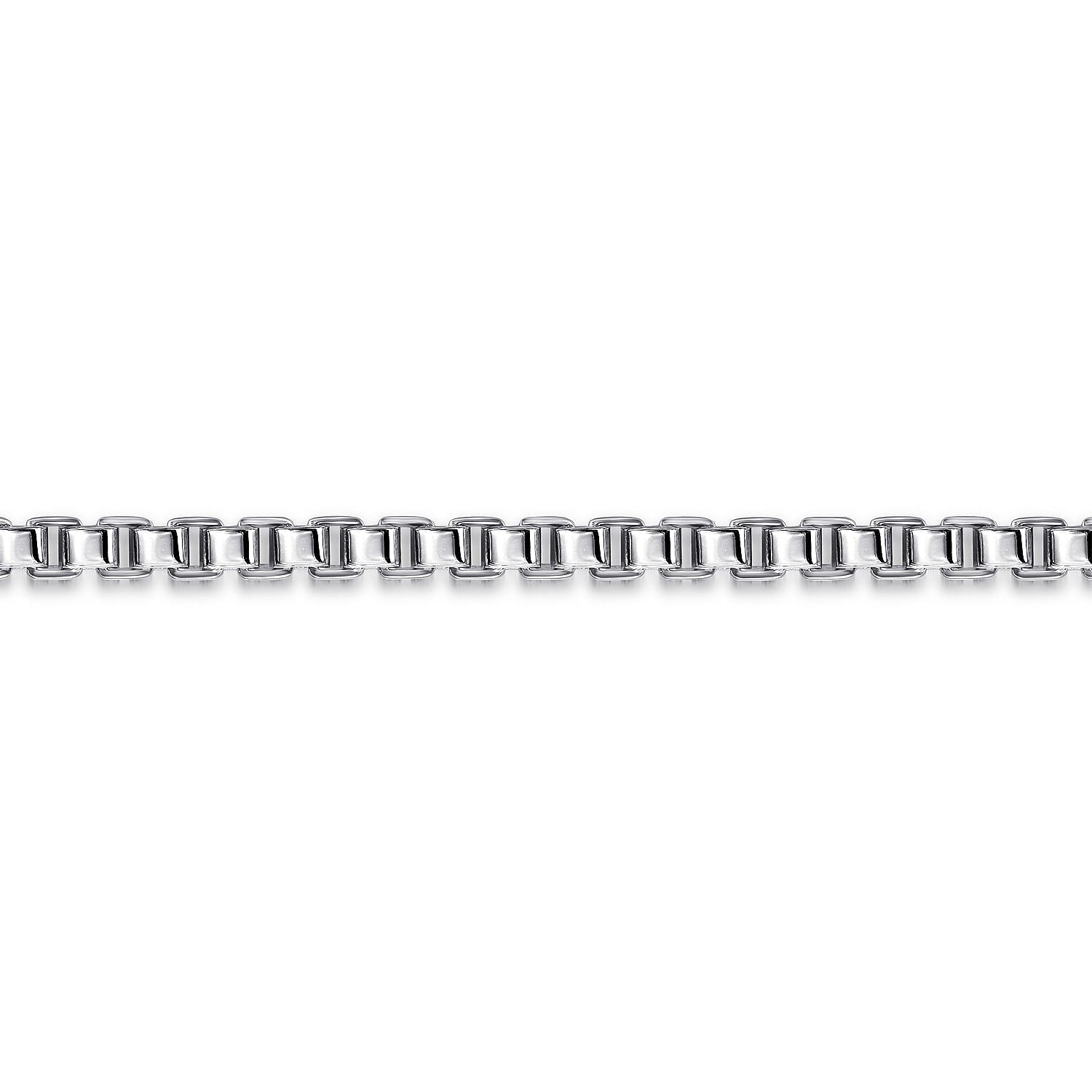 Gabriel & Co. 5mm Men's Solid Box Chain Bracelet