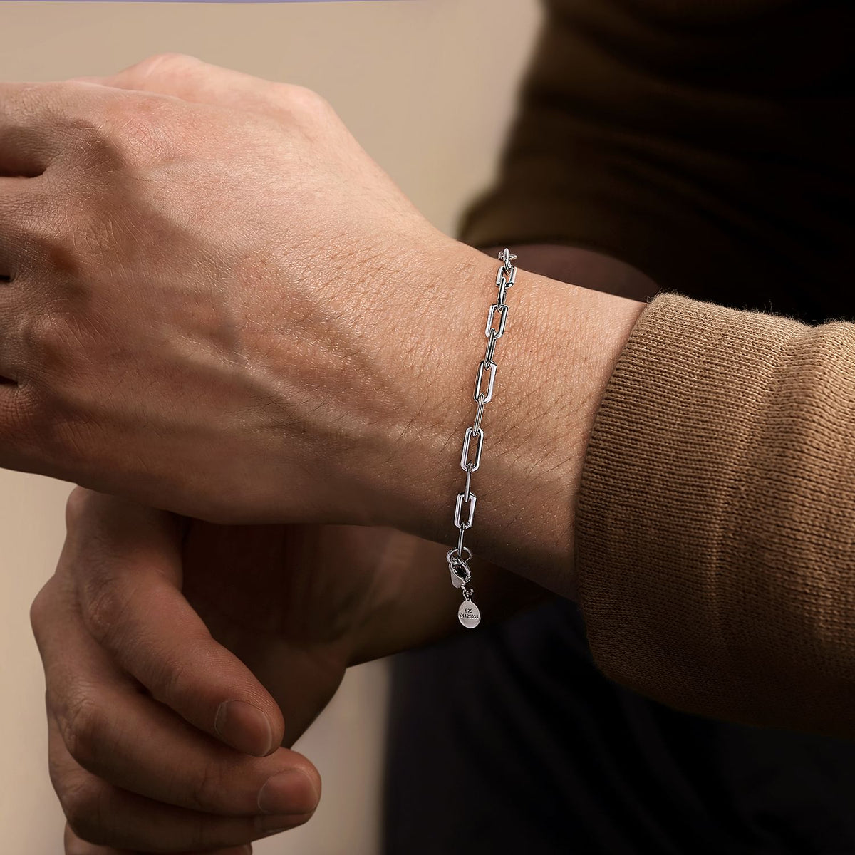 Gabriel & Co. Elongated Chain Bracelet