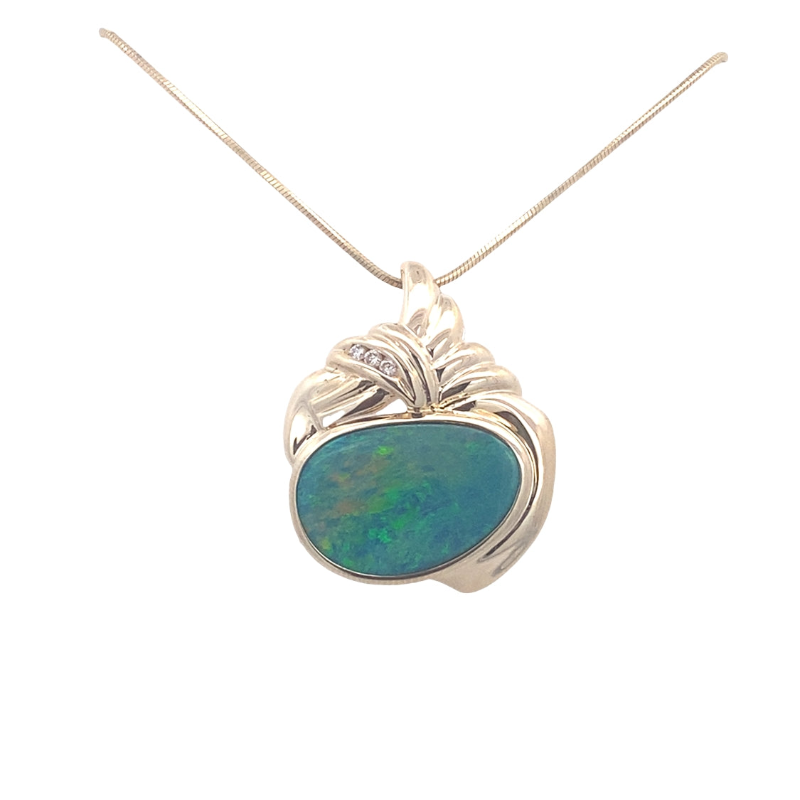 Opal Doublet Pendant