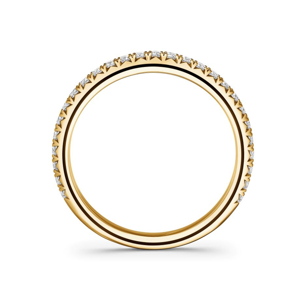 Hearts On Fire Vela French Cut Pavé Band