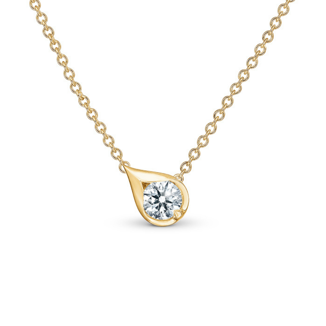 Hearts On Fire LU Diamond Droplet Pendant