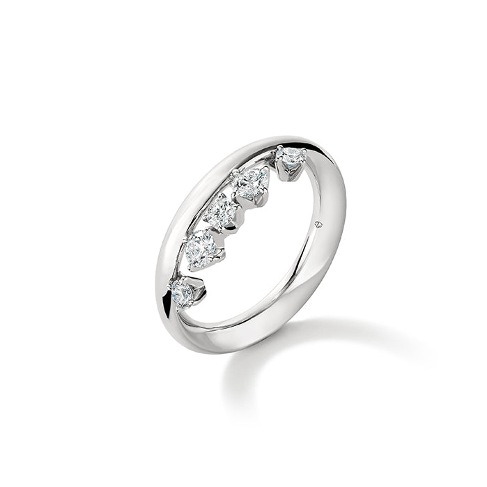Hearts on Fire Barre Floating Diamond Ring