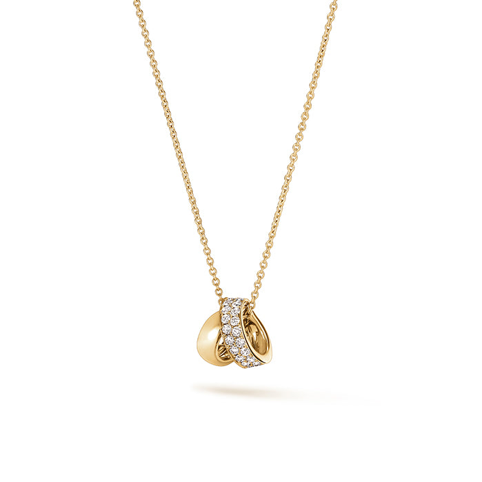 Hearts on Fire Inside/Out Multi-Wear Rondel Diamond Pendant