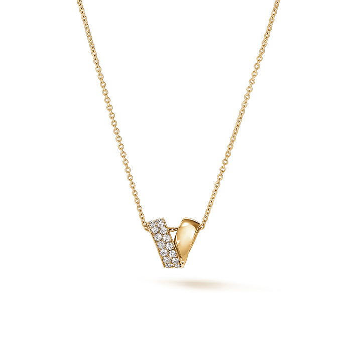 Hearts on Fire Inside/Out Multi-Wear Rondel Diamond Pendant