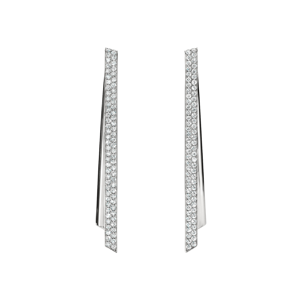 Hearts on Fire Inside/Out Diamond Stiletto Flip Earrings