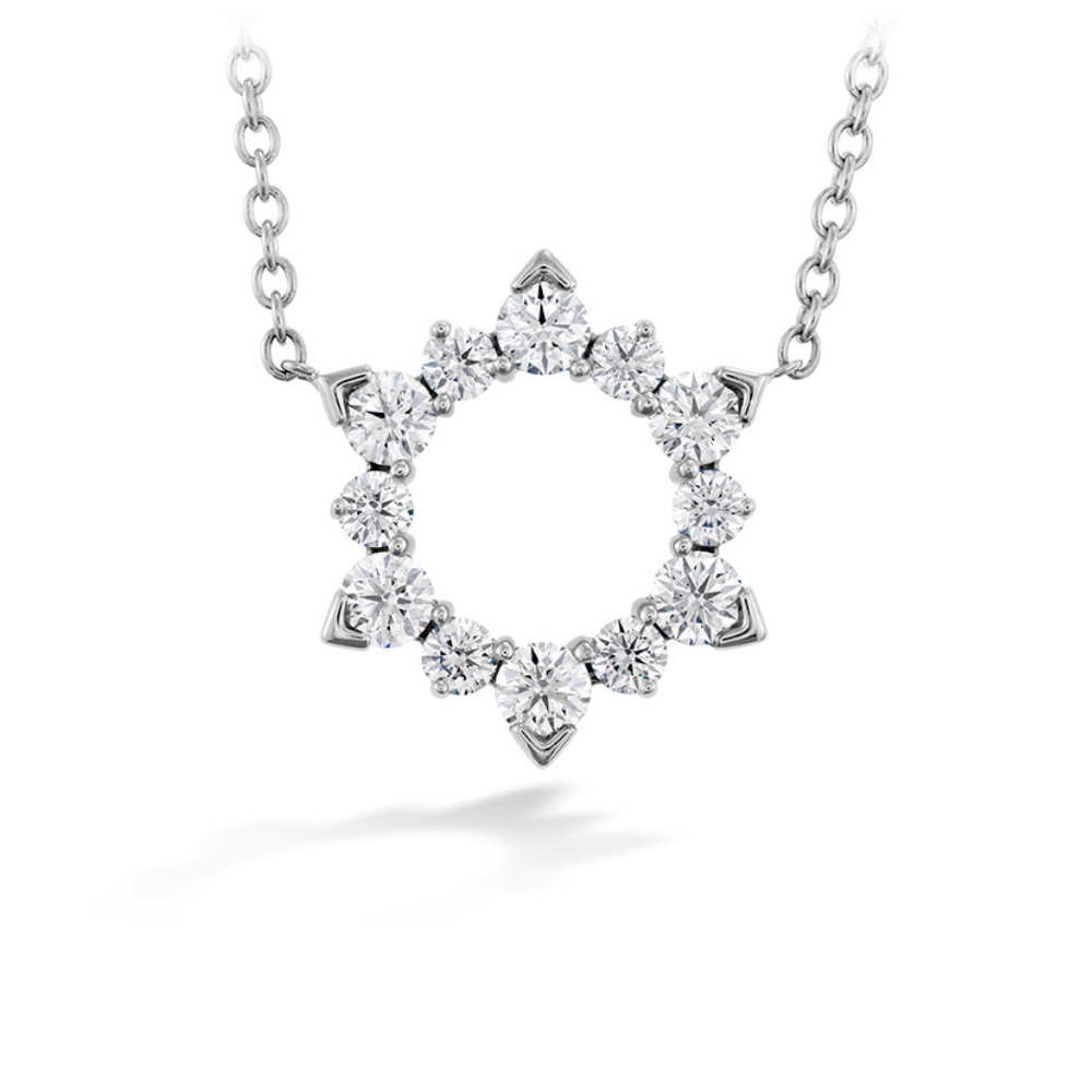 Hearts on Fire Aerial Sunburst Enhancer Pendant