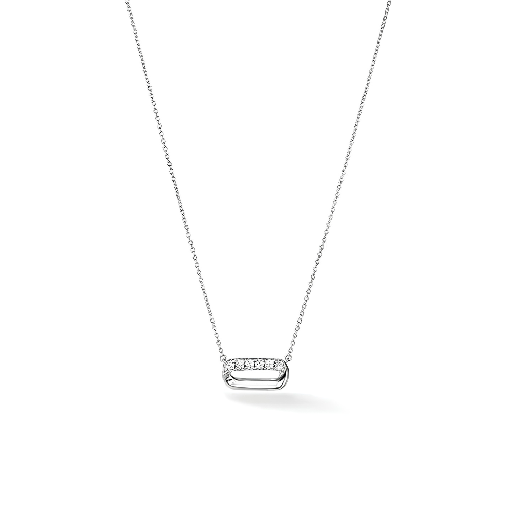 Hearts On Fire INSIDE/OUT Diamond Mini Link Pendant