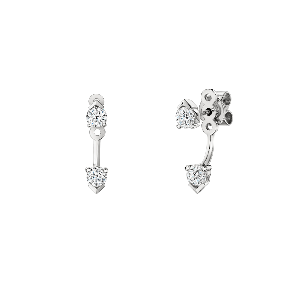 Hearts on Fire Aerial Floating Ear Jackets