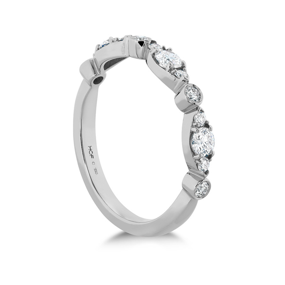 Hearts on Fire Bezel Regal Band