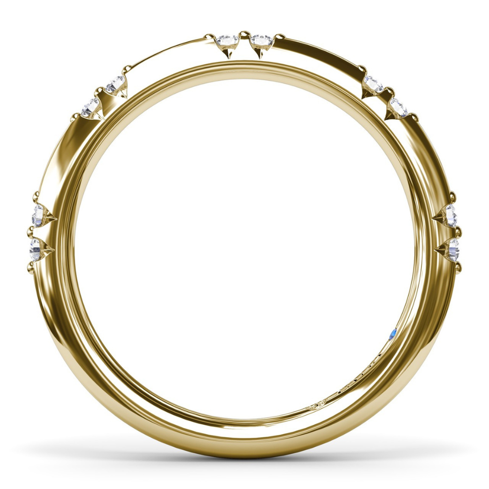 Fana Flush Setting Diamond Band