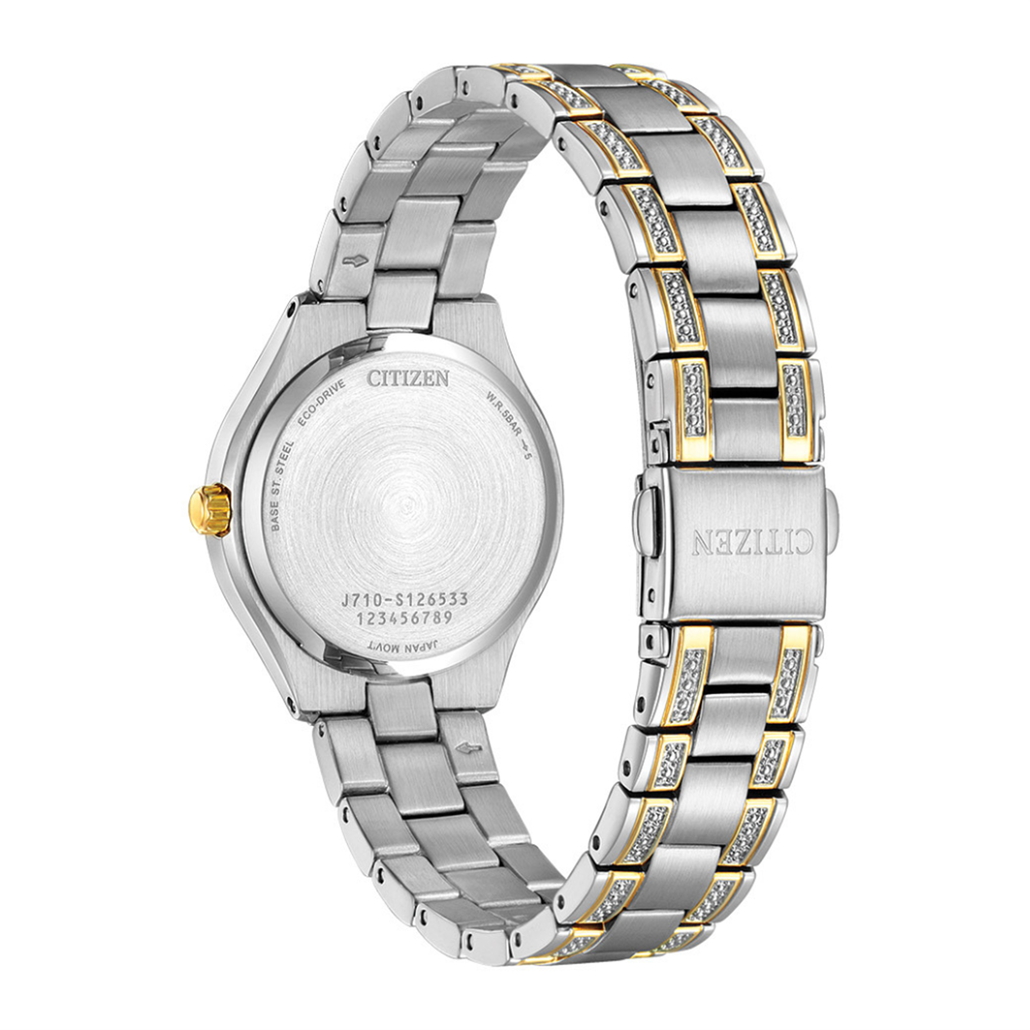 Citizen Eco Drive Silhouette Crystal Watch