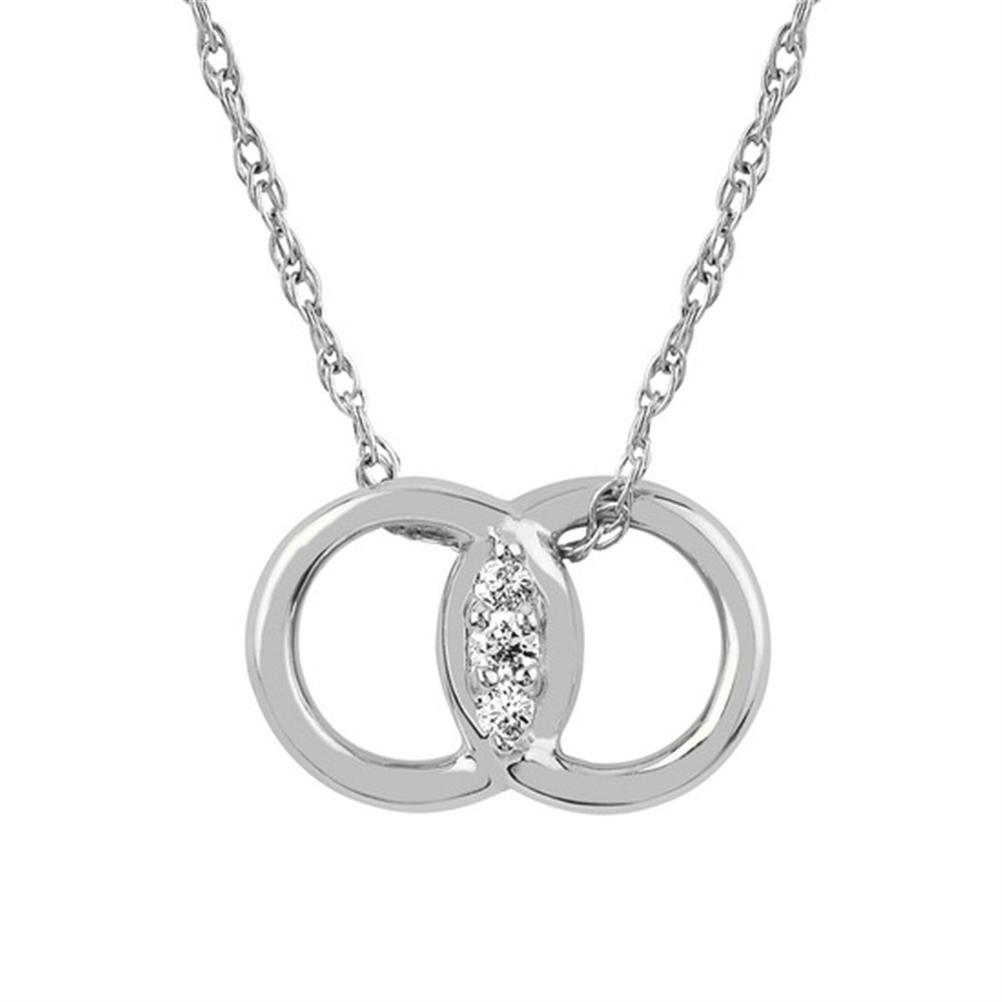 Diamond Marriage Symbol Pendant