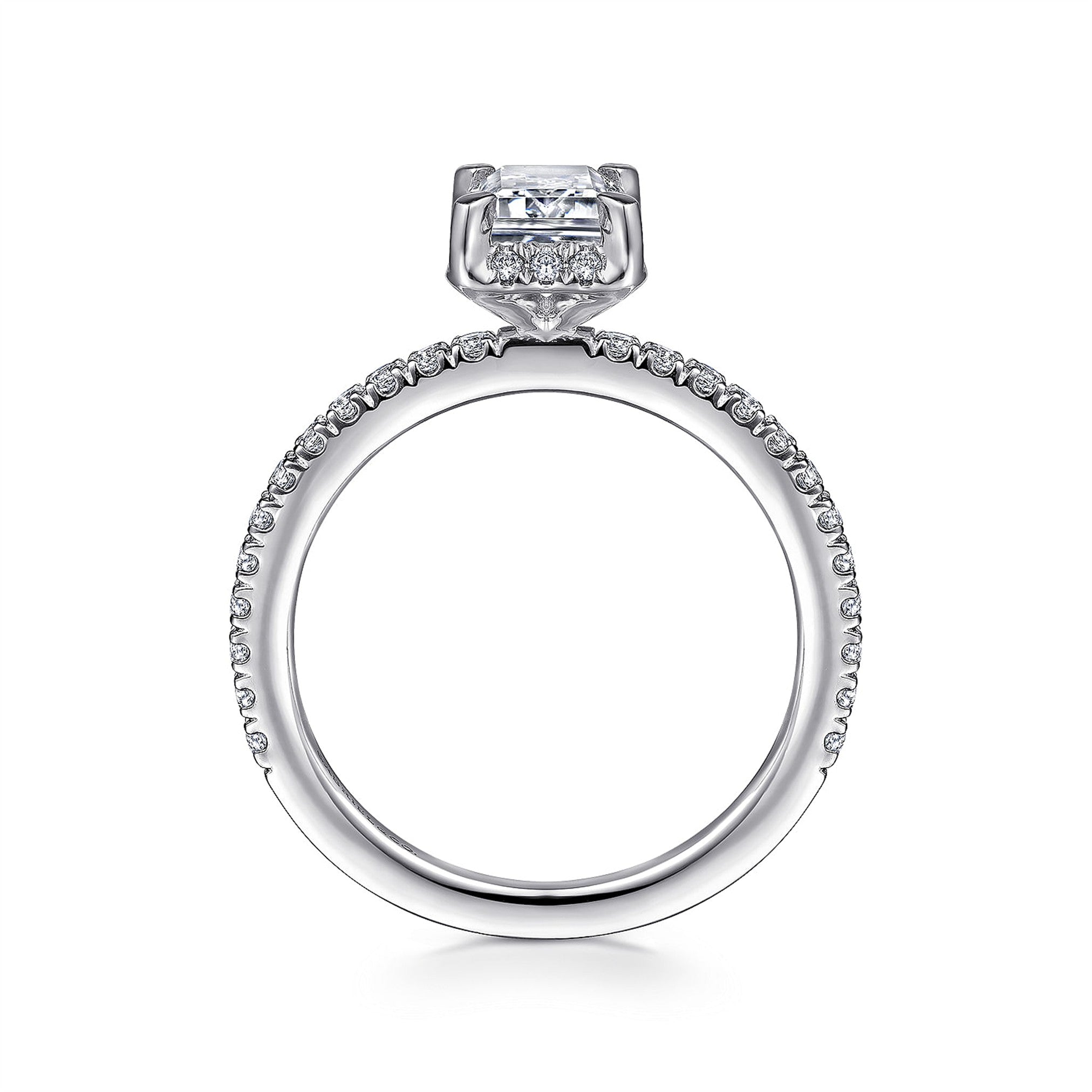 Gabriel & Co. 'Hart' Hidden Halo Engagement Ring Mounting