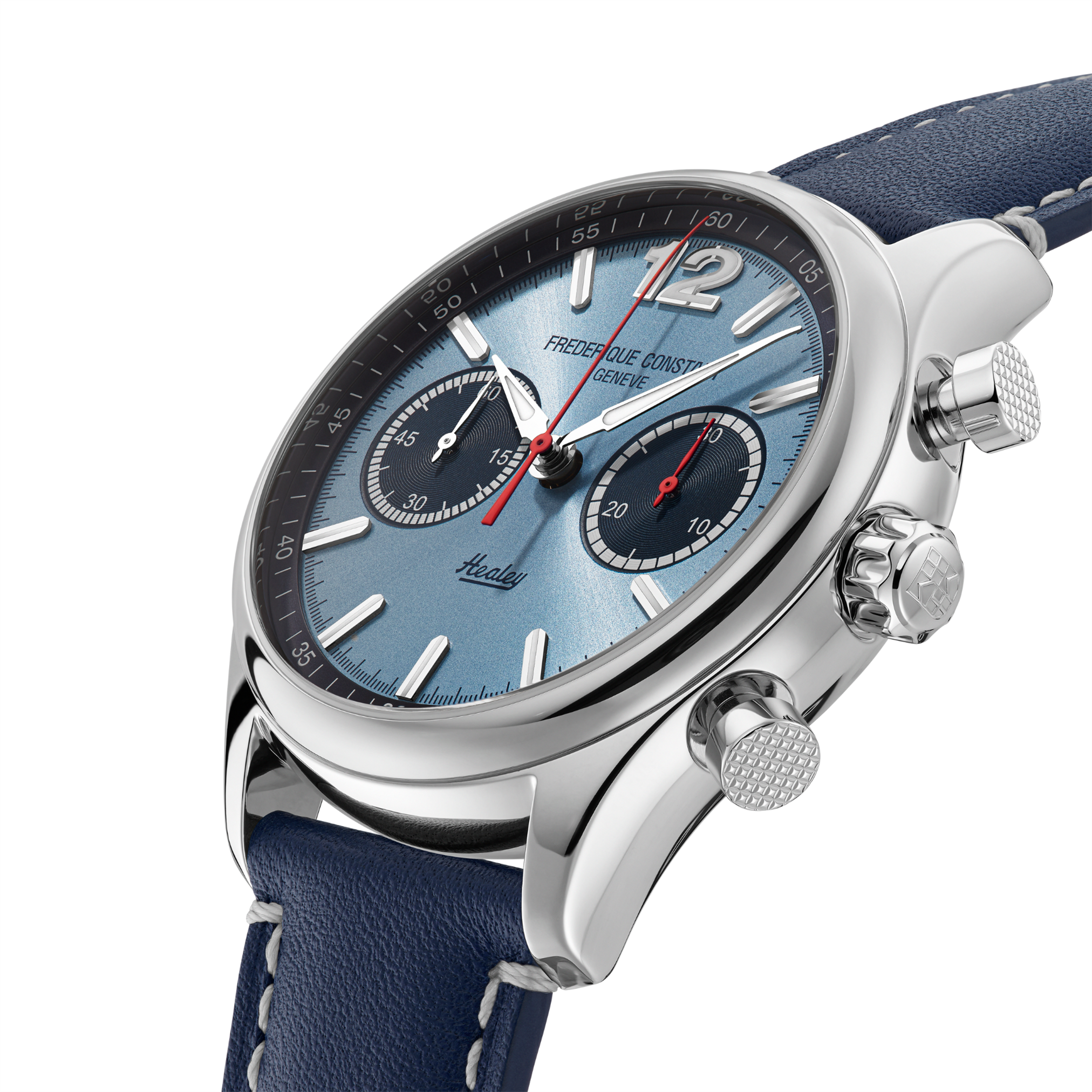 Frederique Constant LIMITED EDITION Classics Vintage Rally Healey Chronograph Watch FC-397HLBN5B6